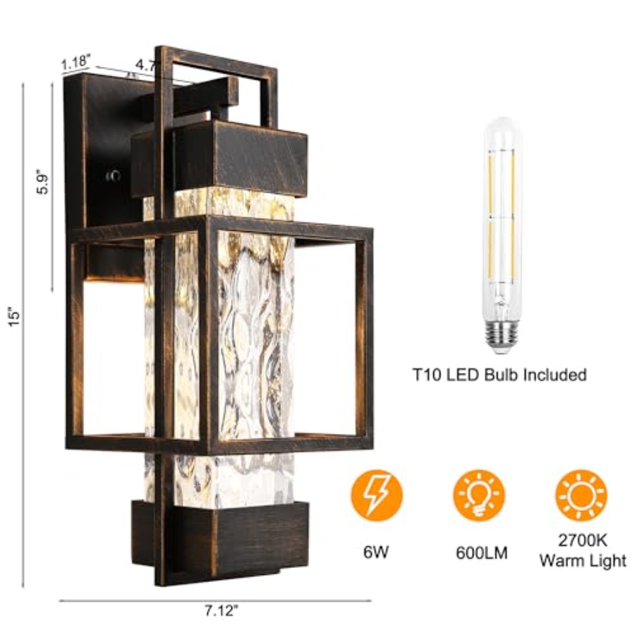 Modern Outdoor Light Fixtures  - Outdoor Lighting Sconce incelemesi ve fiyatı