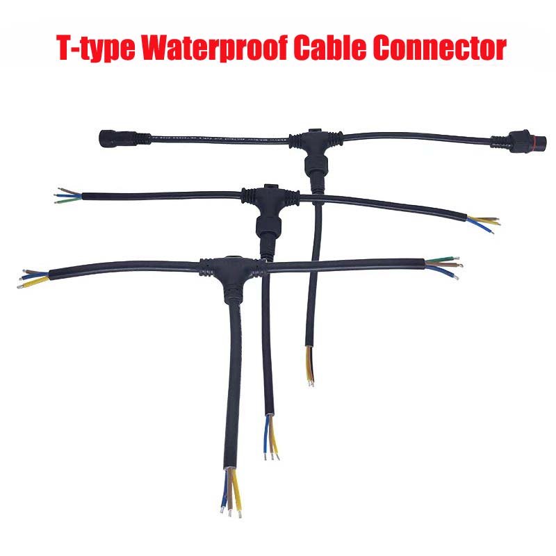 T-Type Waterproof Cable Splitt - Outdoor Lighting Wire Connectors incelemesi ve fiyatı