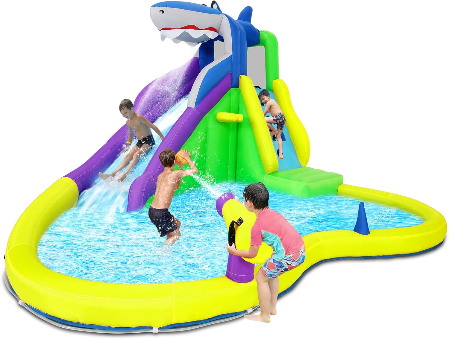 13x14FT Inflatable Bounce Hous - Outdoor Lighting Yellow incelemesi ve fiyatı