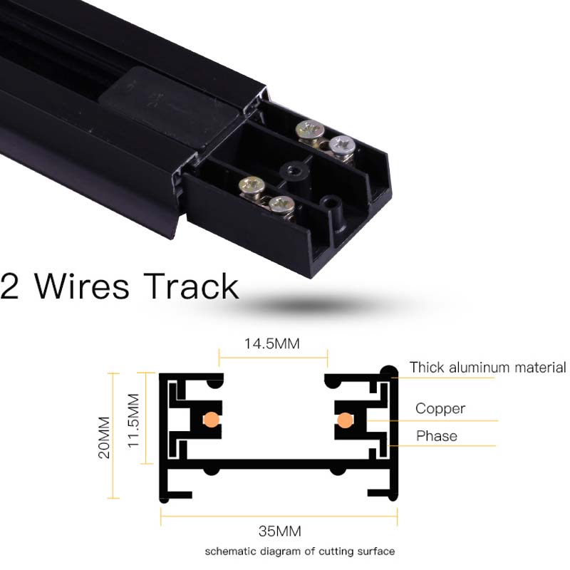 Track Light Rail Set 2 Wire Li - Wired Pathway Light incelemesi ve fiyatı