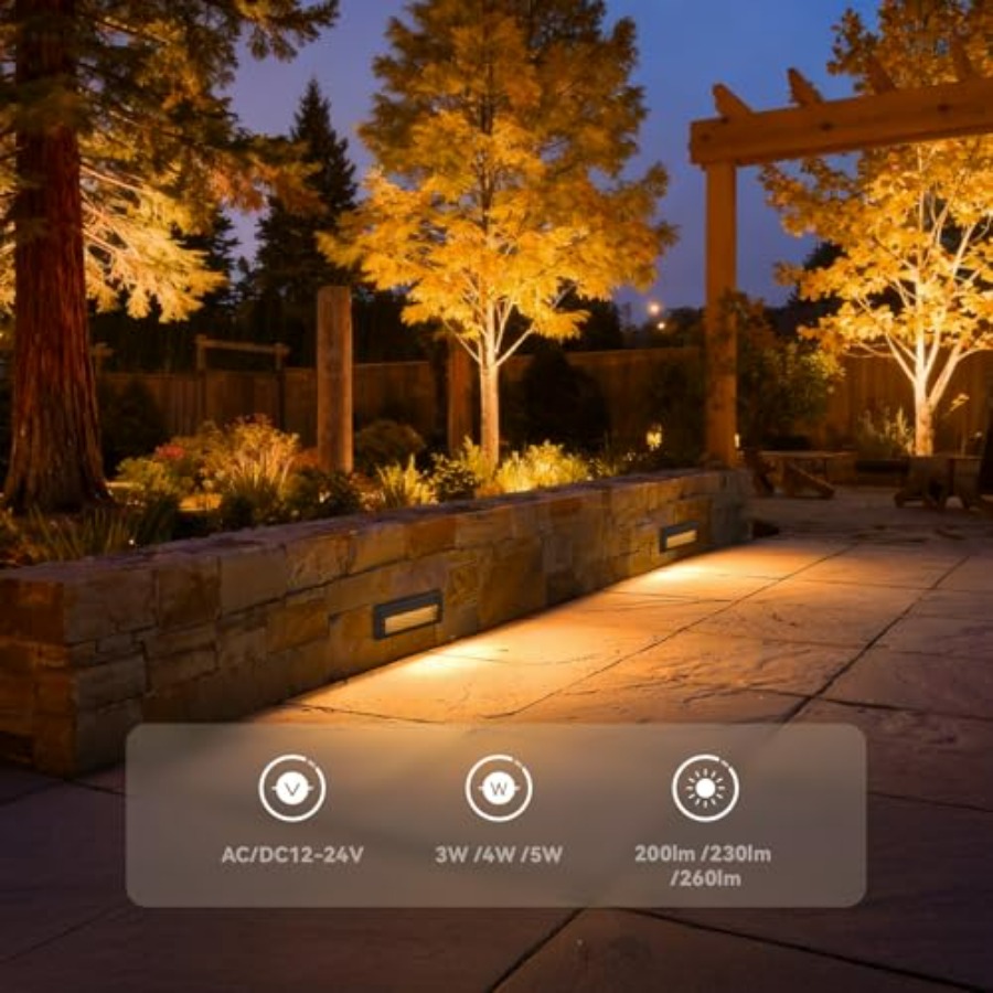 5W/4W/3W Dimmable 5CCT Low Vol - Outdoor Lighting For Steps incelemesi ve fiyatı