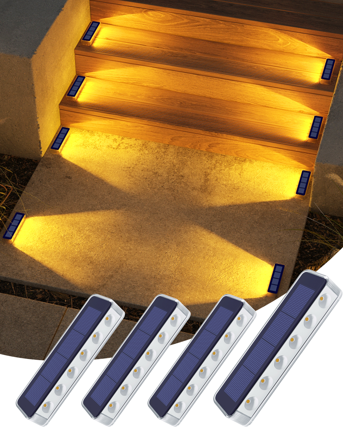 Outdoor Solar Deck Lights Wate - Outdoor Lighting On Stairs incelemesi ve fiyatı