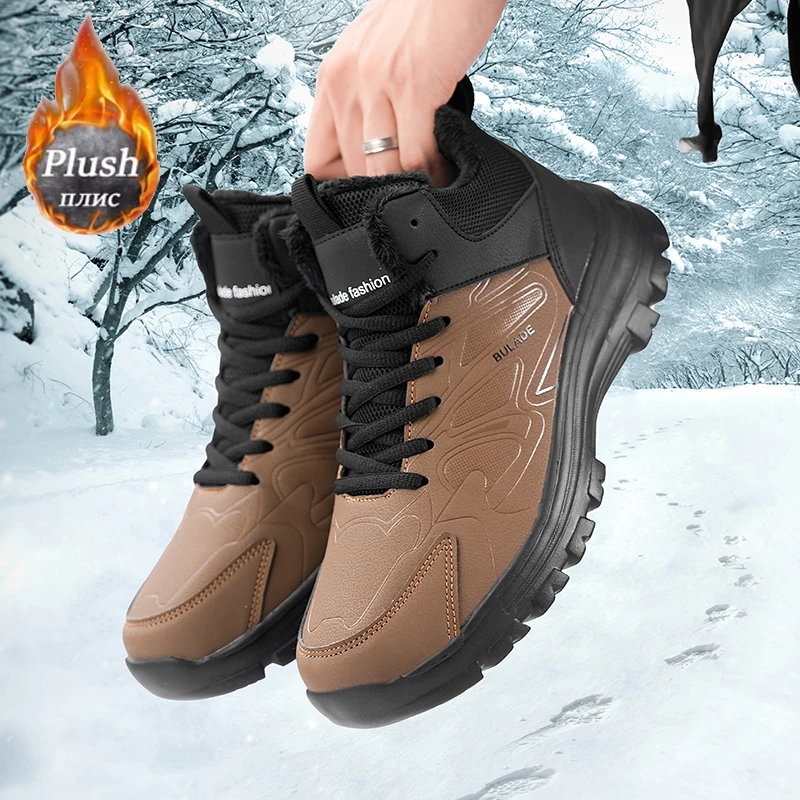 ELUVA Men Snow Boots Waterproo - Outdoor Lighting Round incelemesi ve fiyatı